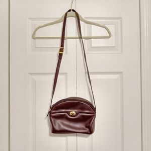 Etienne Aigner Burgundy Leather Purse